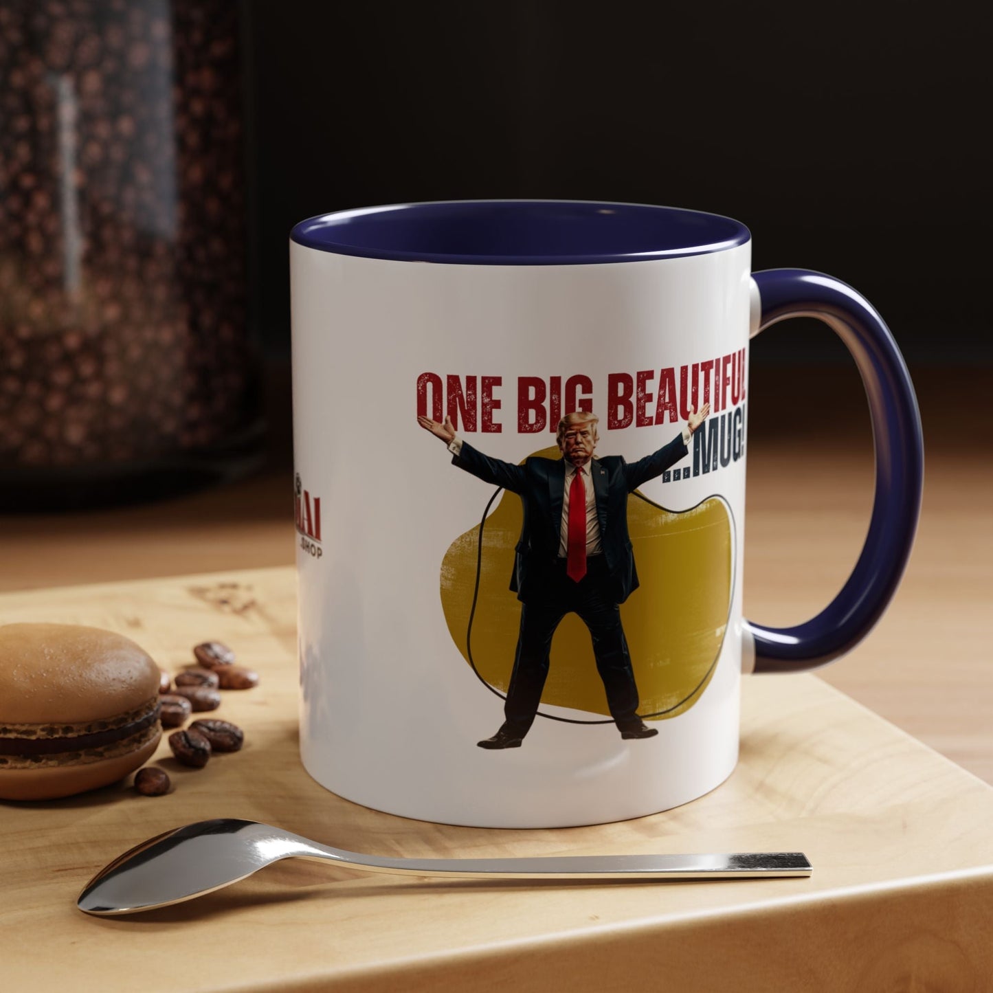 Divertida Gran Hermosa Taza de Café