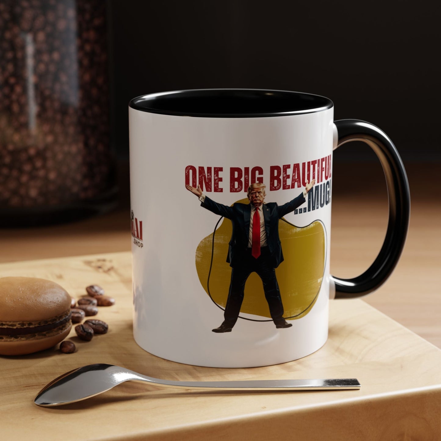 Divertida Gran Hermosa Taza de Café