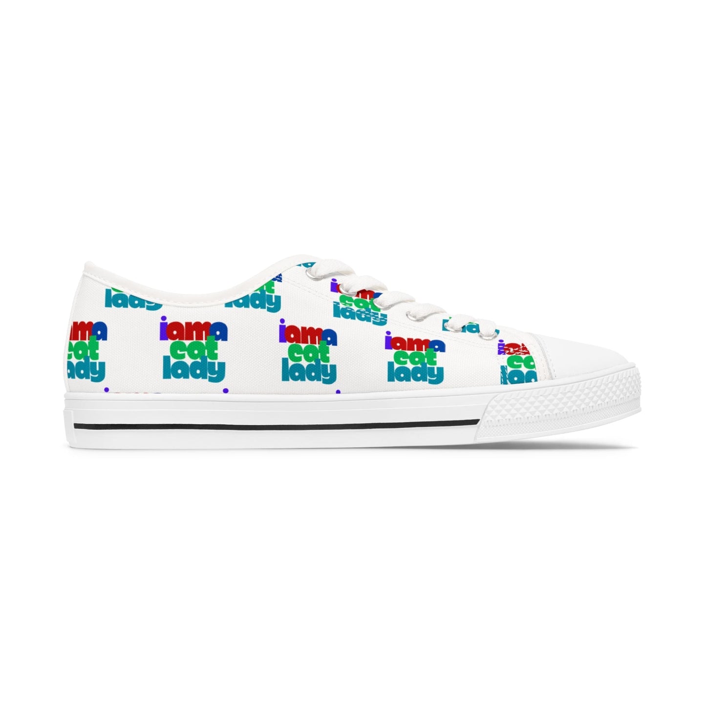 Whimsical Cat Lover Women's Casual Sneakers - Korvel