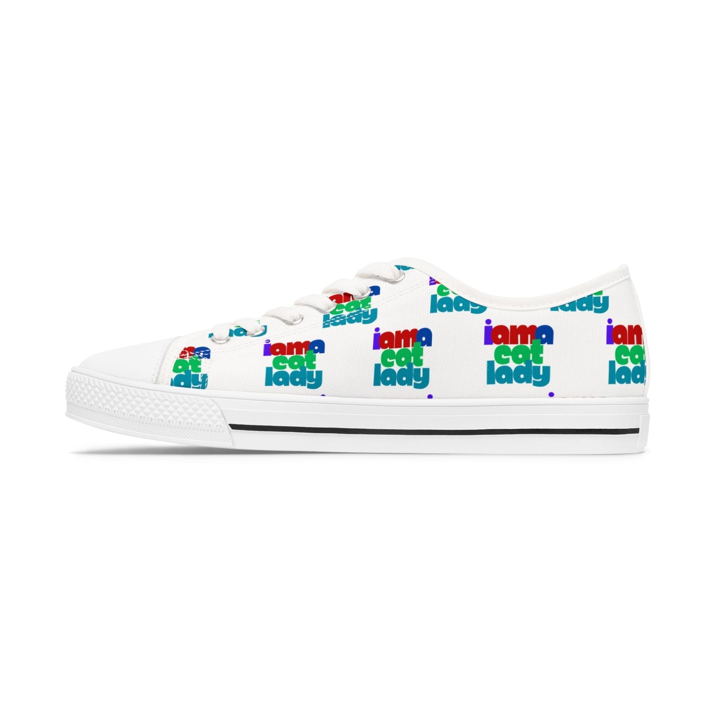 Whimsical Cat Lover Women's Casual Sneakers - Korvel