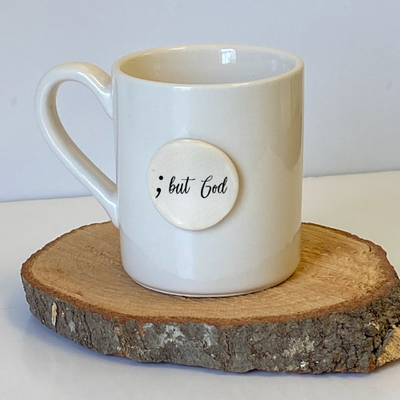 Inspirational 'But God' Coffee Mug - Korvel