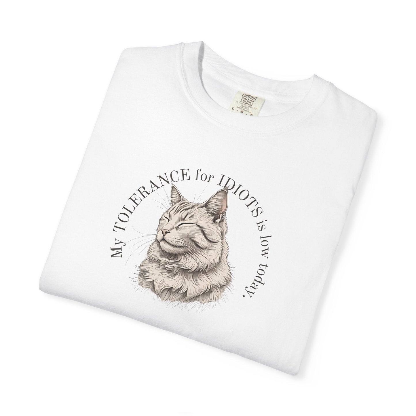 Camiseta Unisex Divertida para Amantes de los Gatos