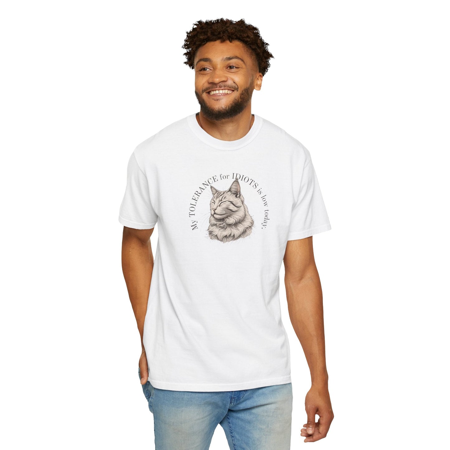 Camiseta Unisex Divertida para Amantes de los Gatos
