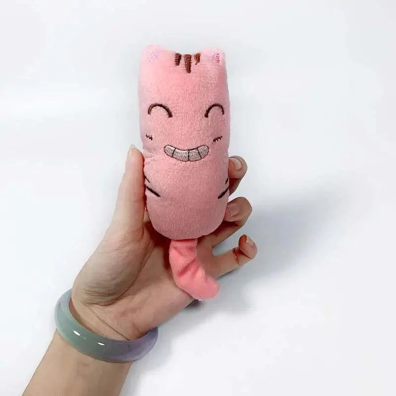 Jouets à mâcher colorés à la cataire pour chatons joueurs