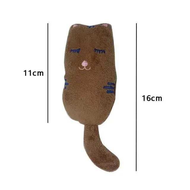 Jouets à mâcher colorés à la cataire pour chatons joueurs