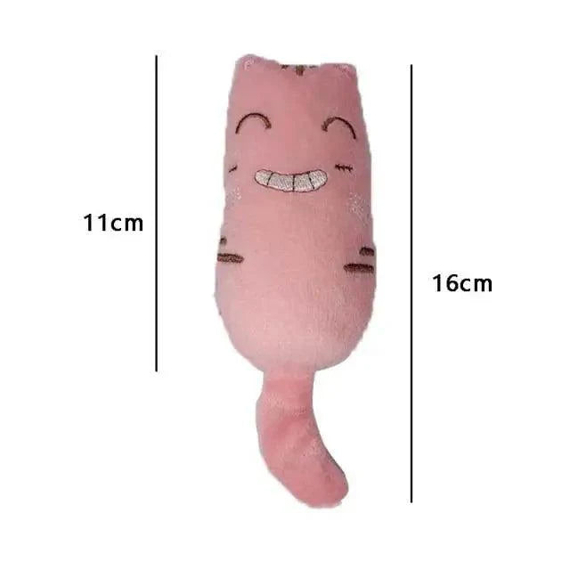 Jouets à mâcher colorés à la cataire pour chatons joueurs