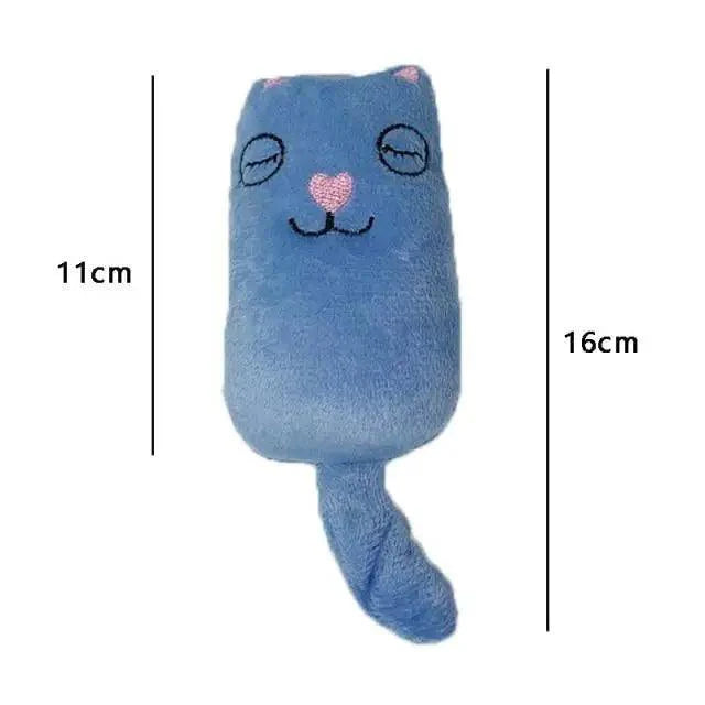 Jouets à mâcher colorés à la cataire pour chatons joueurs