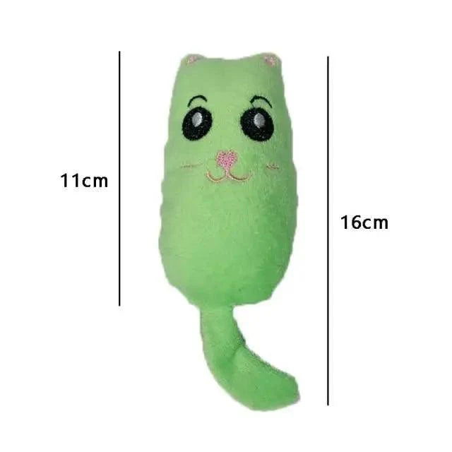 Jouets à mâcher colorés à la cataire pour chatons joueurs