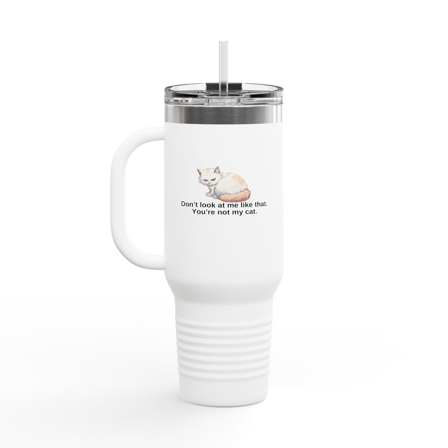 Mug de Voyage Isotherme Amusant - 40oz Humour Félin