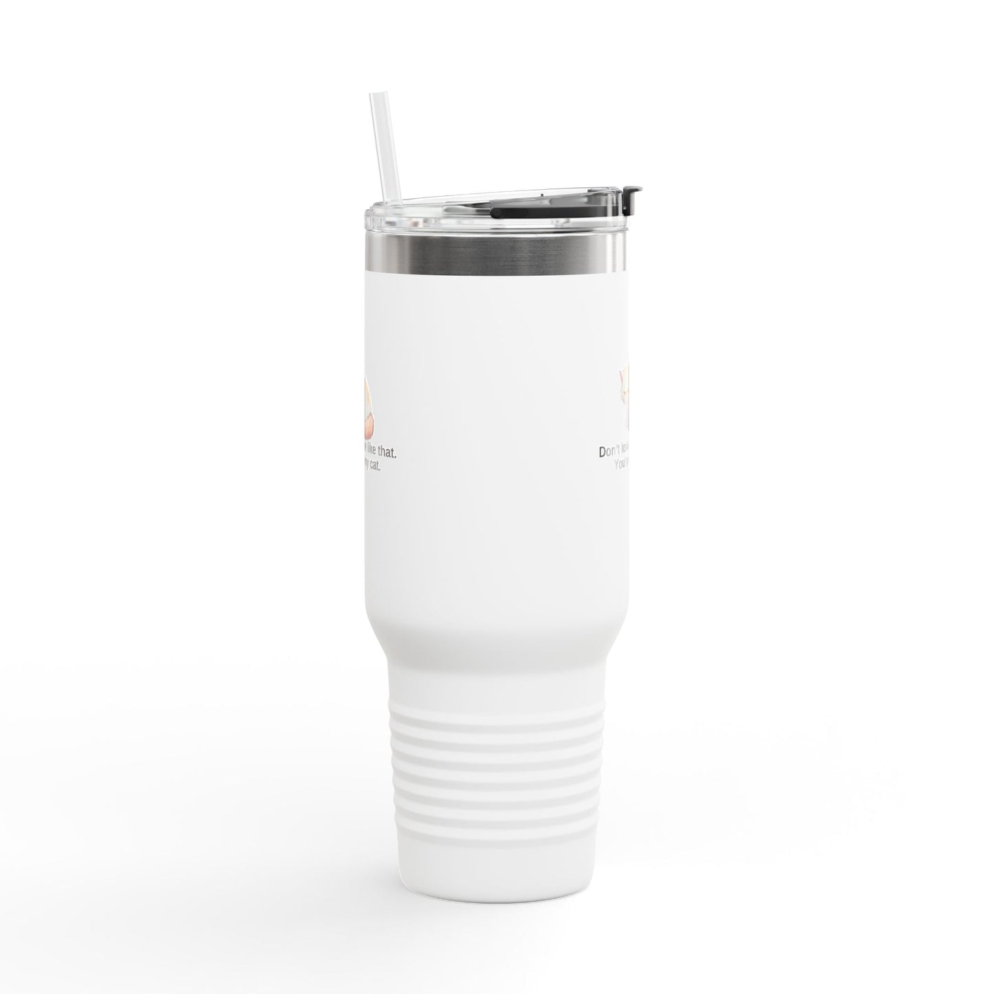 Mug de Voyage Isotherme Amusant - 40oz Humour Félin