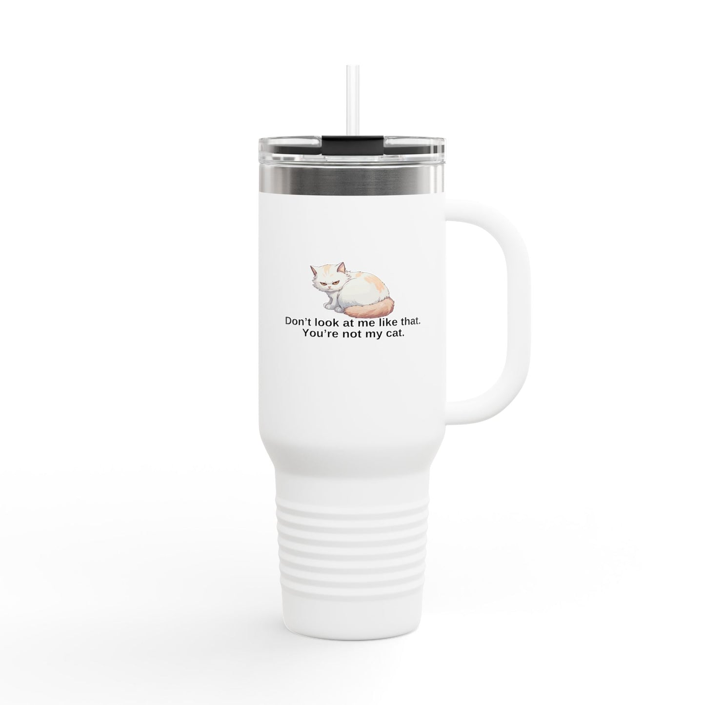 Mug de Voyage Isotherme Amusant - 40oz Humour Félin