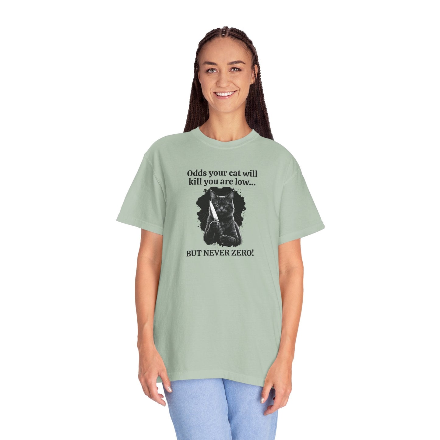 Hilarious Cat Lover's Graphic T-Shirt - Korvel