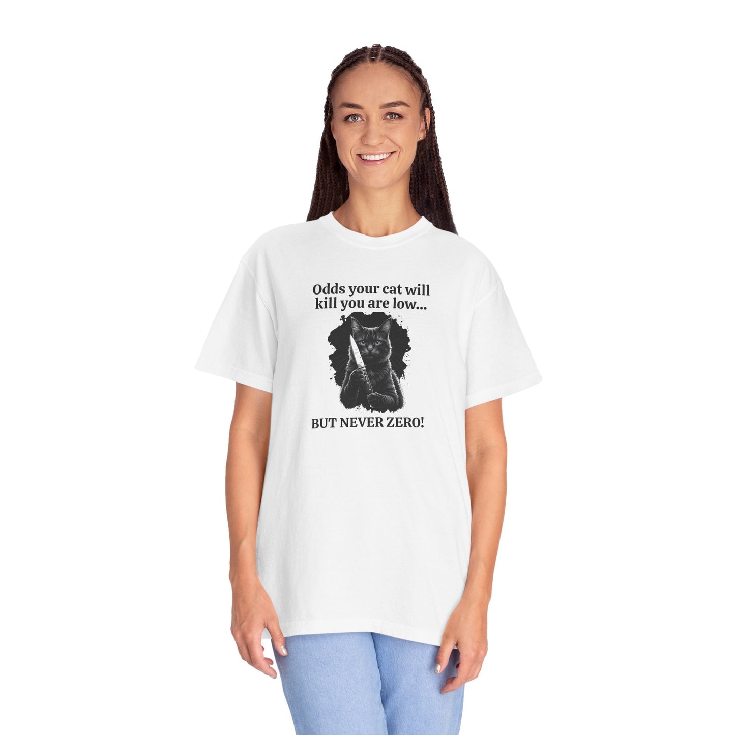 Hilarious Cat Lover's Graphic T-Shirt - Korvel