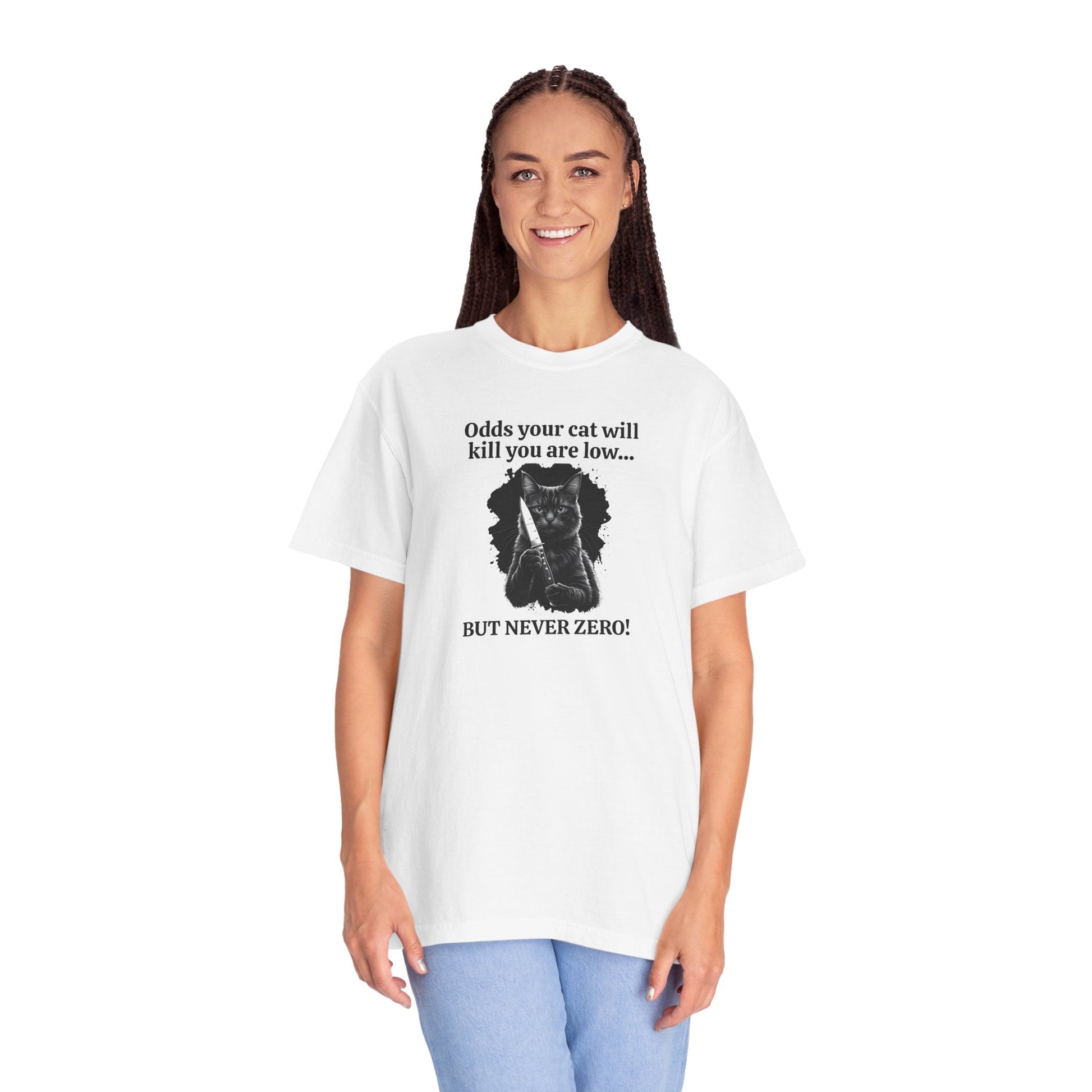 Hilarious Cat Lover's Graphic T-Shirt - Korvel