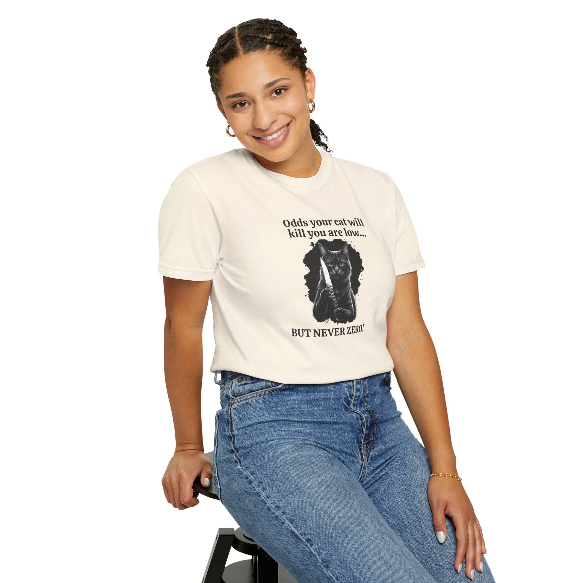 Hilarious Cat Lover's Graphic T-Shirt - Korvel