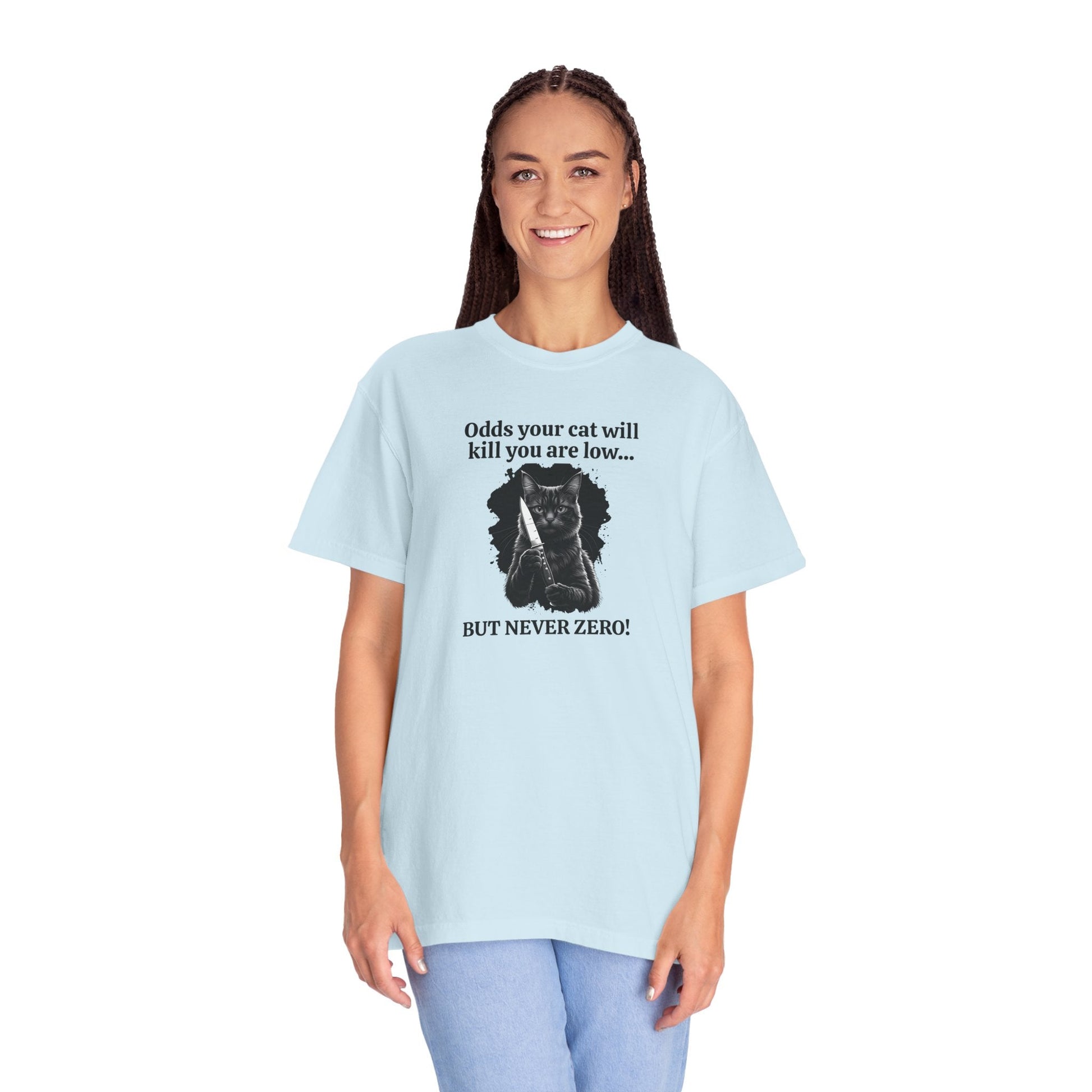 Hilarious Cat Lover's Graphic T-Shirt - Korvel