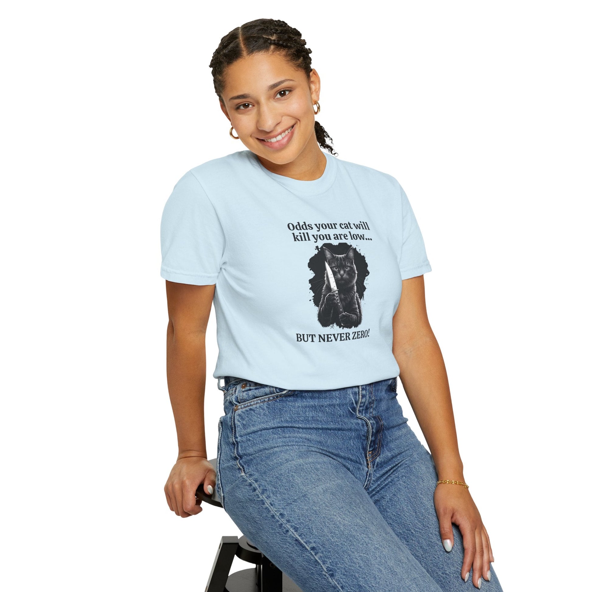 Hilarious Cat Lover's Graphic T-Shirt - Korvel