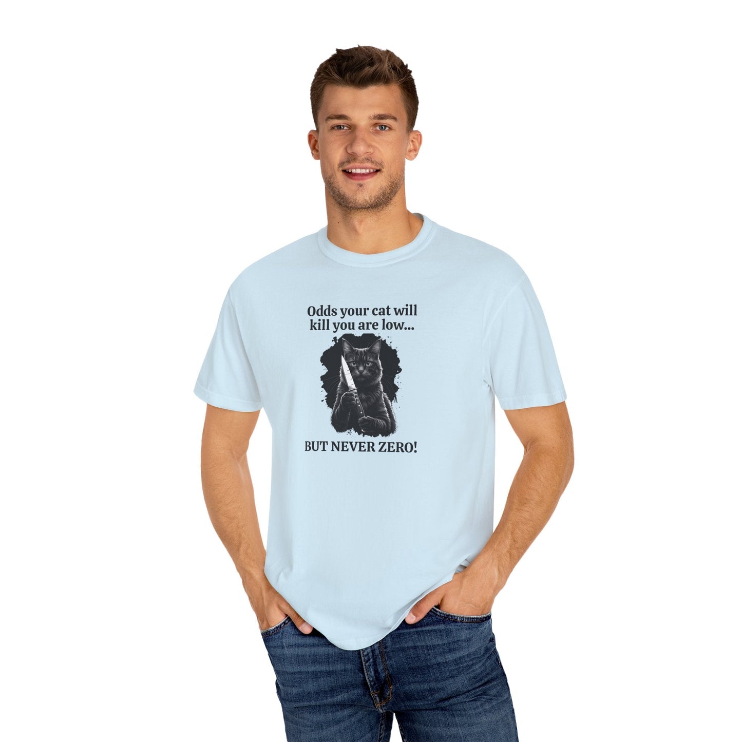 Hilarious Cat Lover's Graphic T-Shirt - Korvel