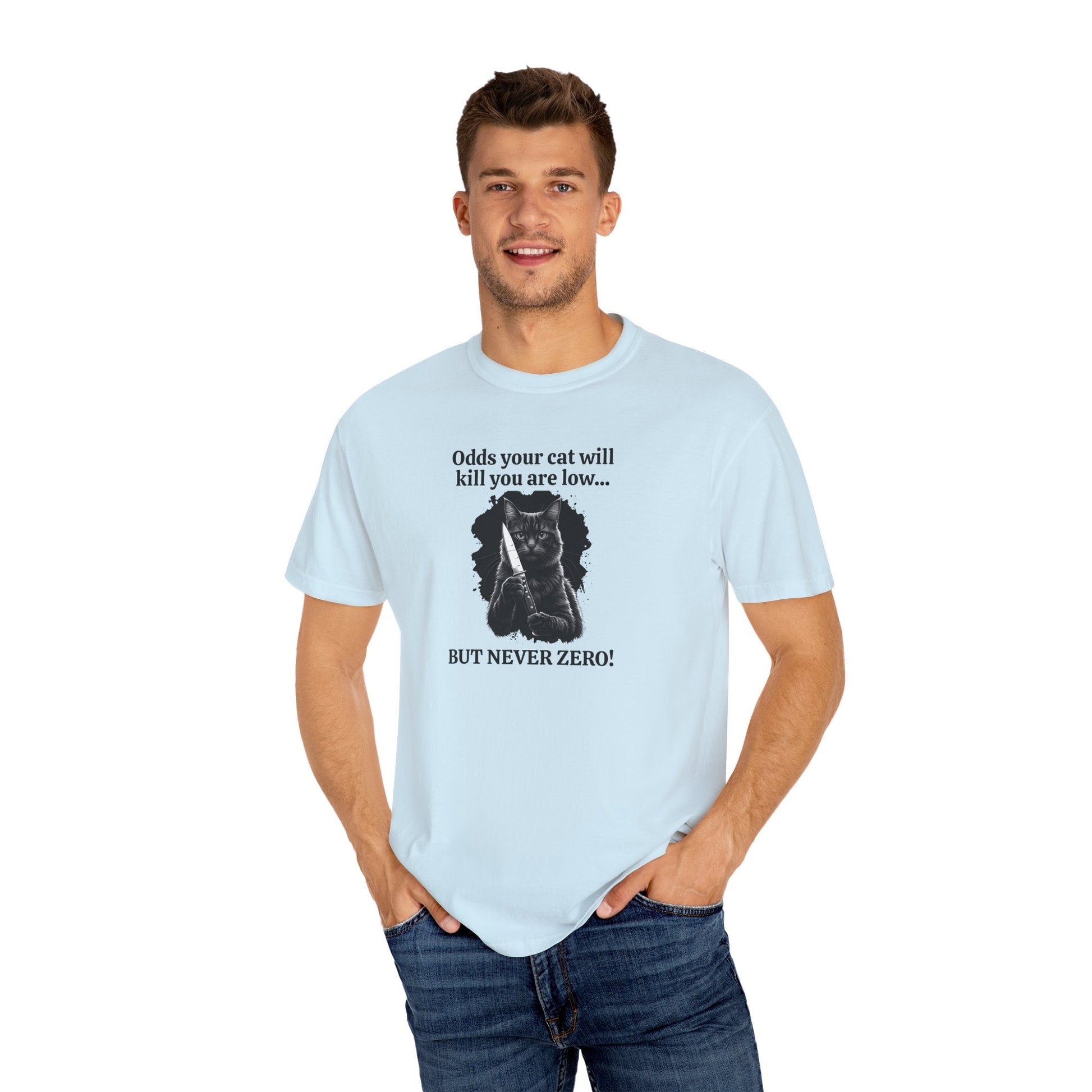 Hilarious Cat Lover's Graphic T-Shirt - Korvel