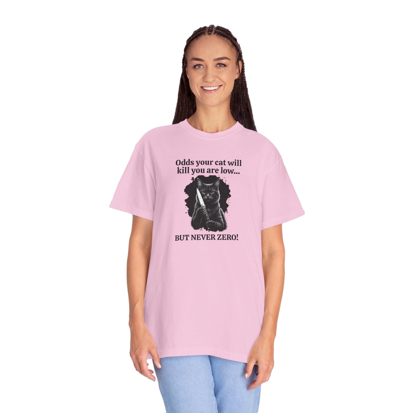 Hilarious Cat Lover's Graphic T-Shirt - Korvel