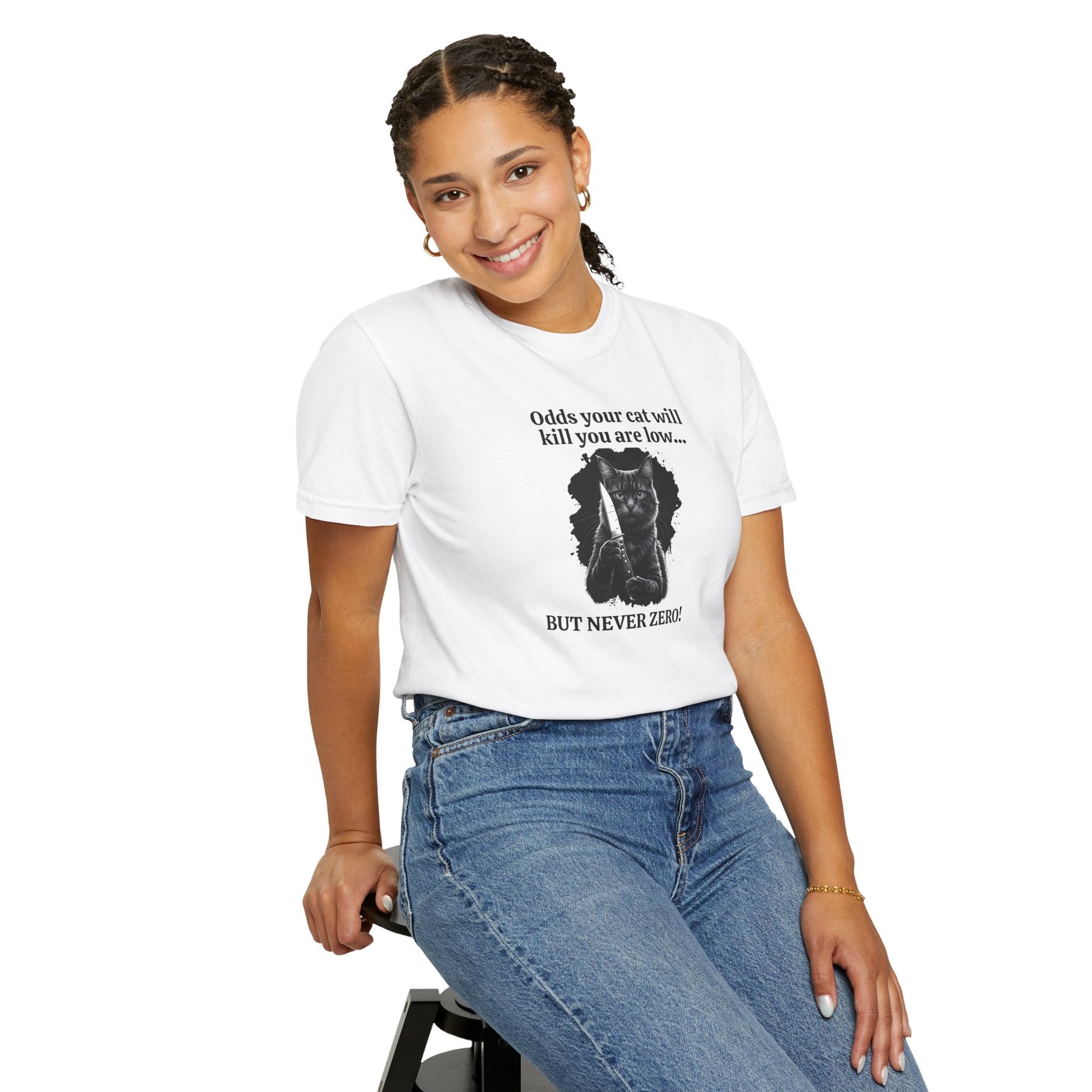 Hilarious Cat Lover's Graphic T-Shirt - Korvel