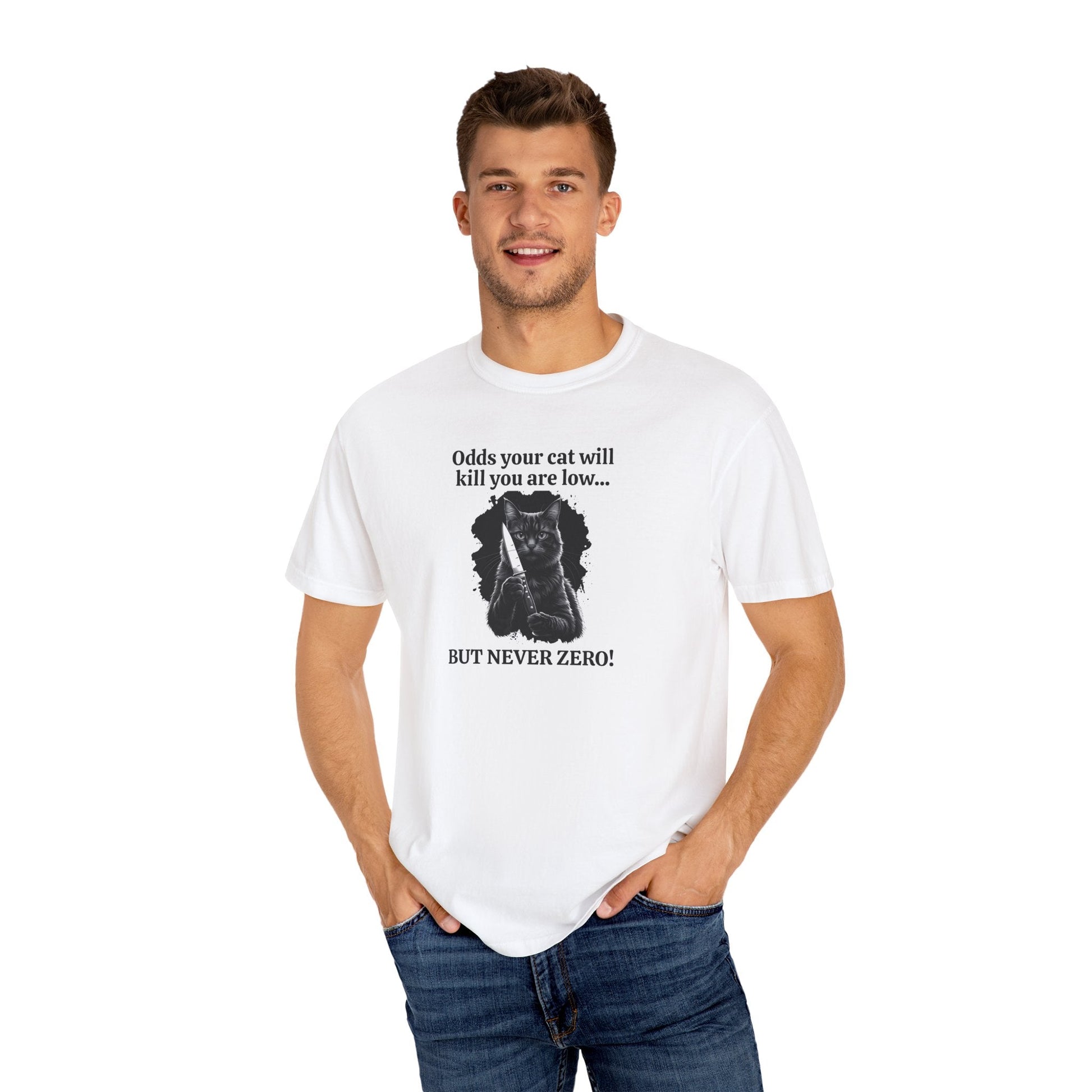 Hilarious Cat Lover's Graphic T-Shirt - Korvel