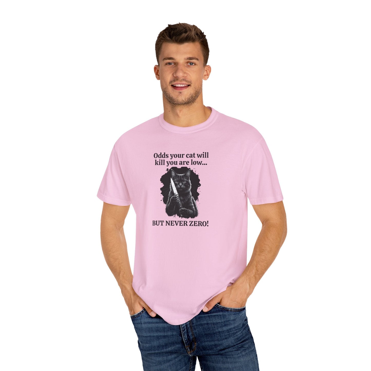 Hilarious Cat Lover's Graphic T-Shirt - Korvel