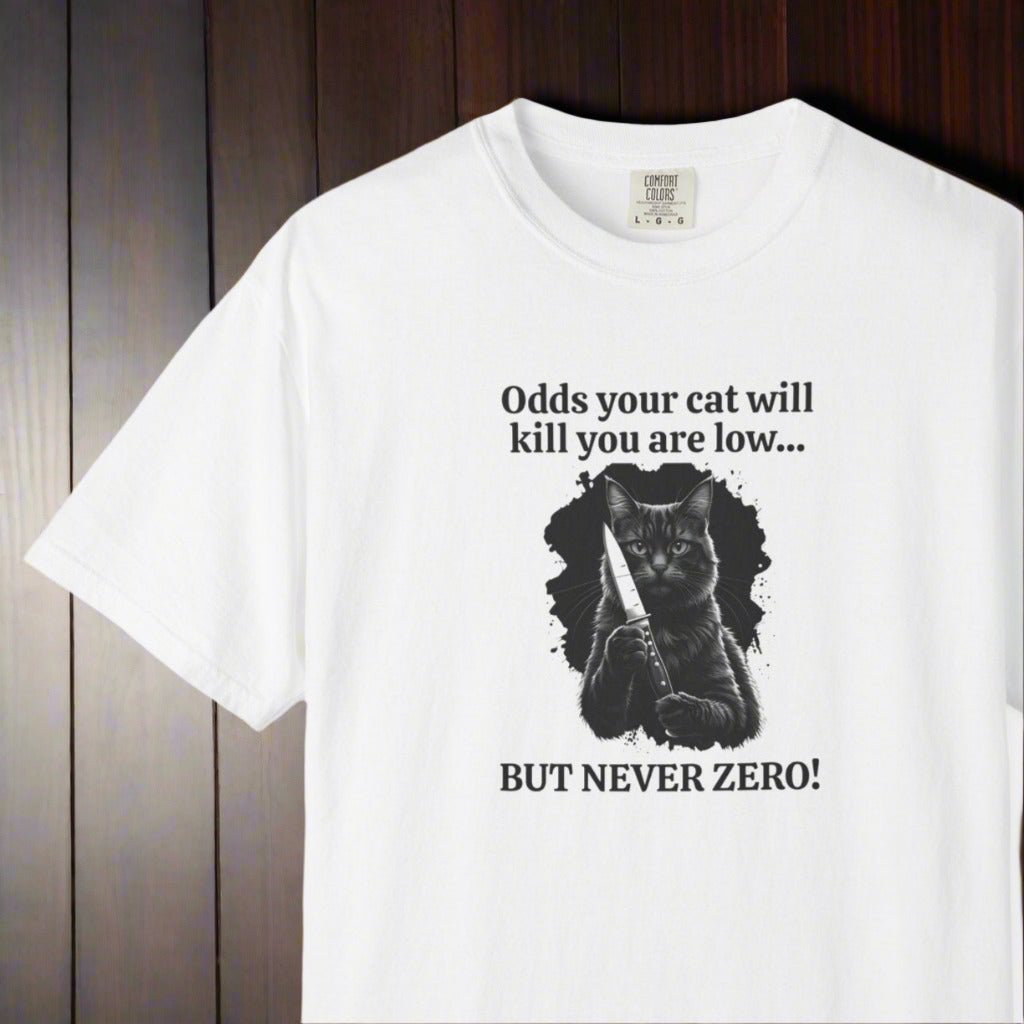 Hilarious Cat Lover's Graphic T-Shirt - Korvel