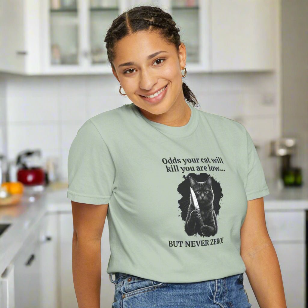 Hilarious Cat Lover's Graphic T-Shirt - Korvel