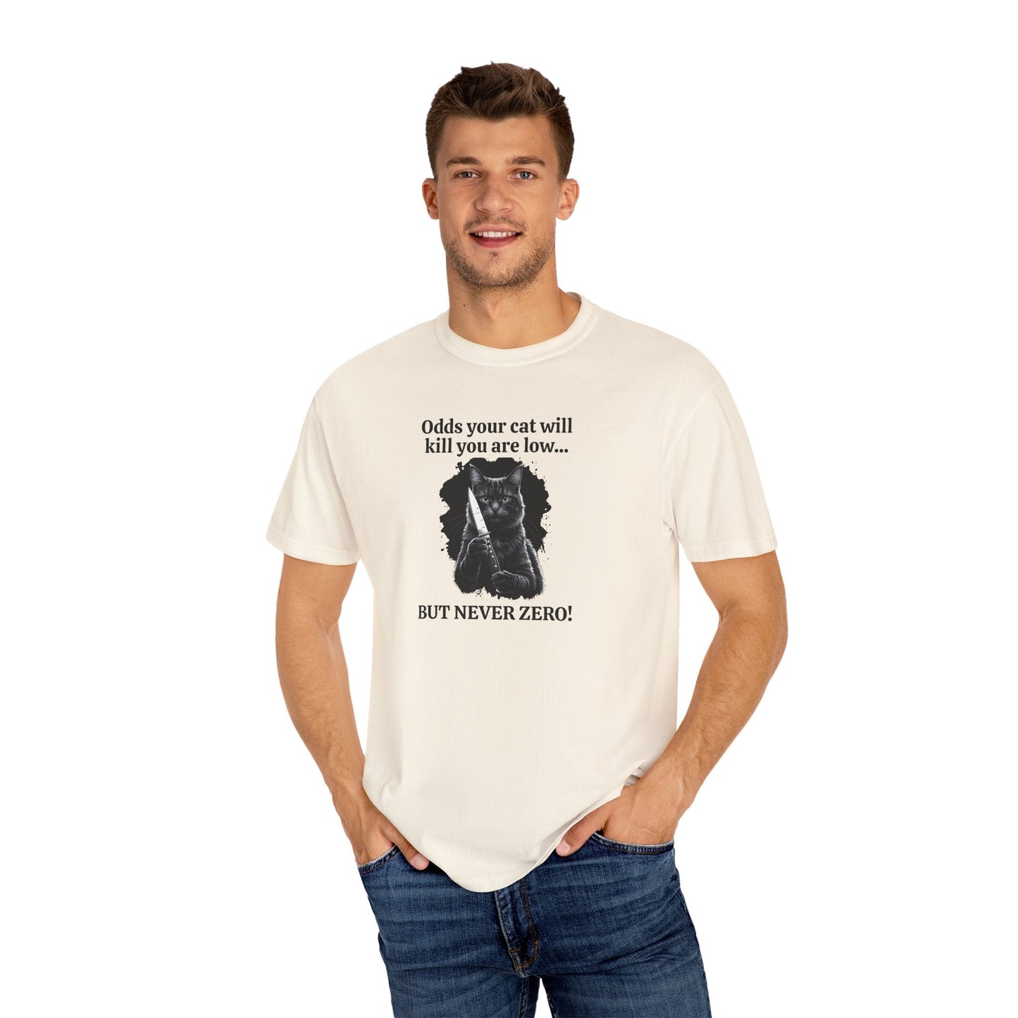 Hilarious Cat Lover's Graphic T-Shirt - Korvel