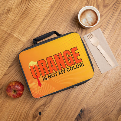 Sac à déjeuner amusant - Le orange n'est pas ma couleur !