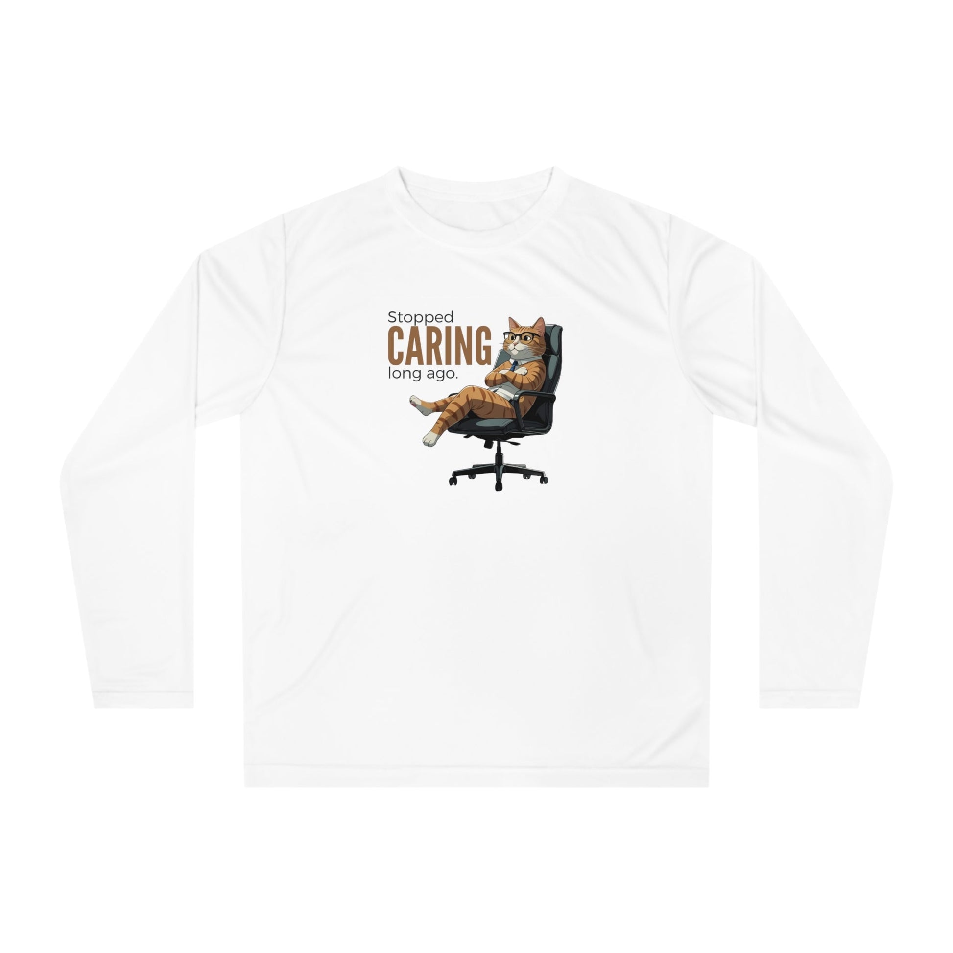 Hilarious Cat Lover's Unisex Long-Sleeve Performance Tee - Korvel