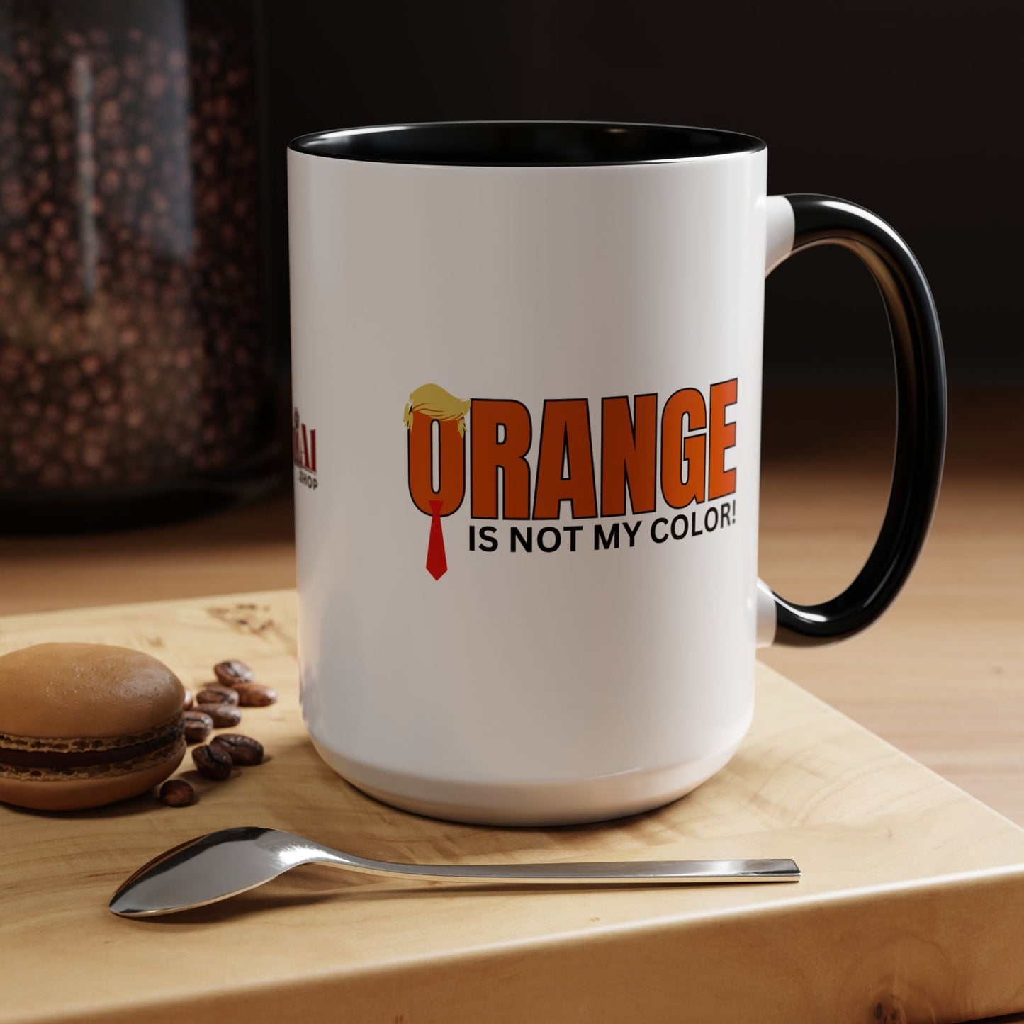 Funny 'Orange Is Not My Color' Coffee Mug - 11oz & 15oz