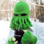 Funny Octopus Beard Hat - Unisex Knit Mask for Parties