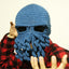 Funny Octopus Beard Hat - Unisex Knit Mask for Parties