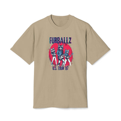 T-shirt graphique de groupe vintage des années 80 Furrballz