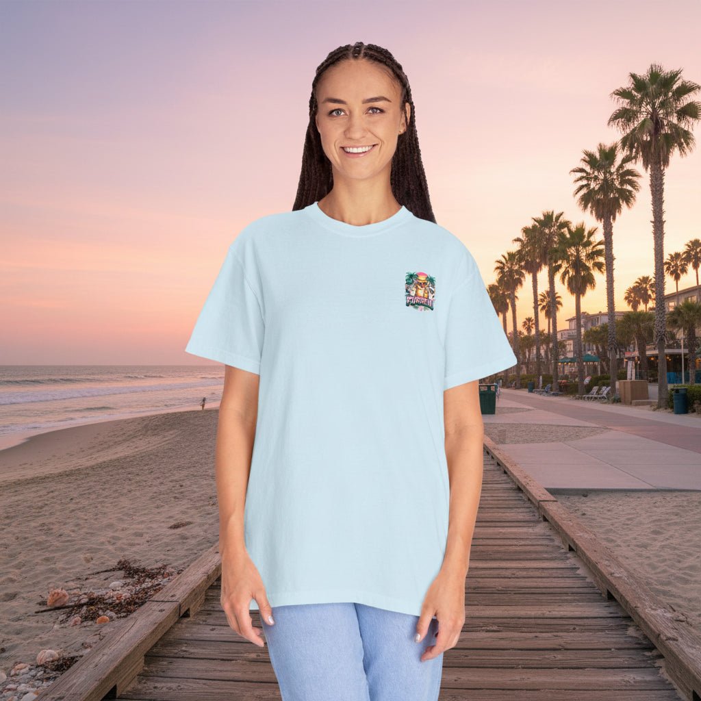 T-shirt Furreal Cat Sunset | T-shirt unisexe