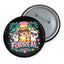 Botón de Pin Furreal - Accesorio Retro Audaz