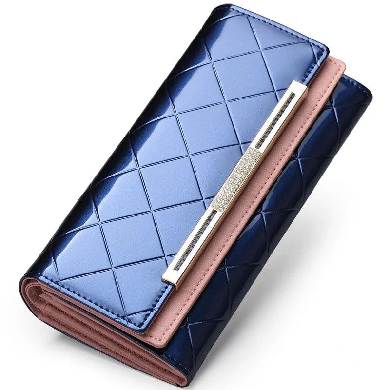Cartera de Fiesta de Cuero de Vaca para Mujeres de Lujo