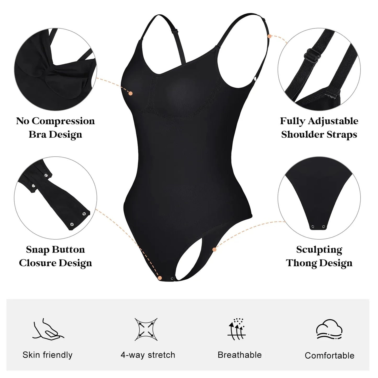 Low Back Seamless Thigh Slimmer