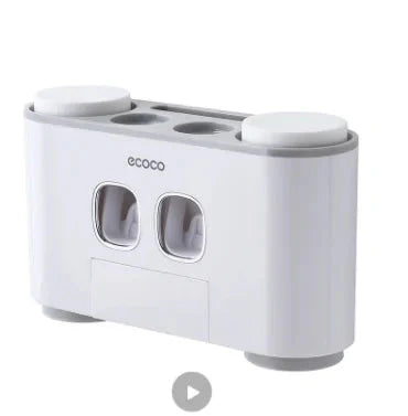 Soporte para Cepillos de Dientes y Vaso Multiusos