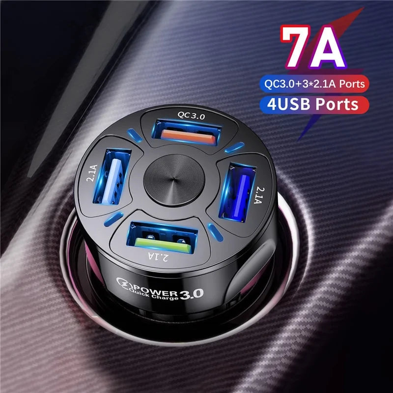 Dual USB Car Mobile Phone Charger
