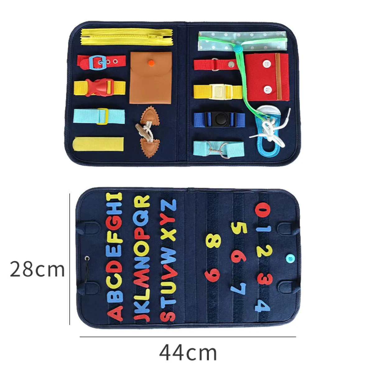 Montessori-Inspired Toddler Busy Board