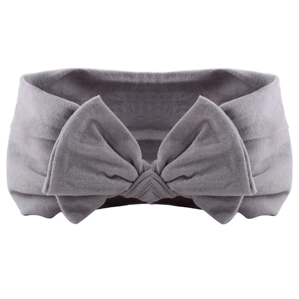 Diadema Turbante para Bebé Estilosa - Suave y Ajustable