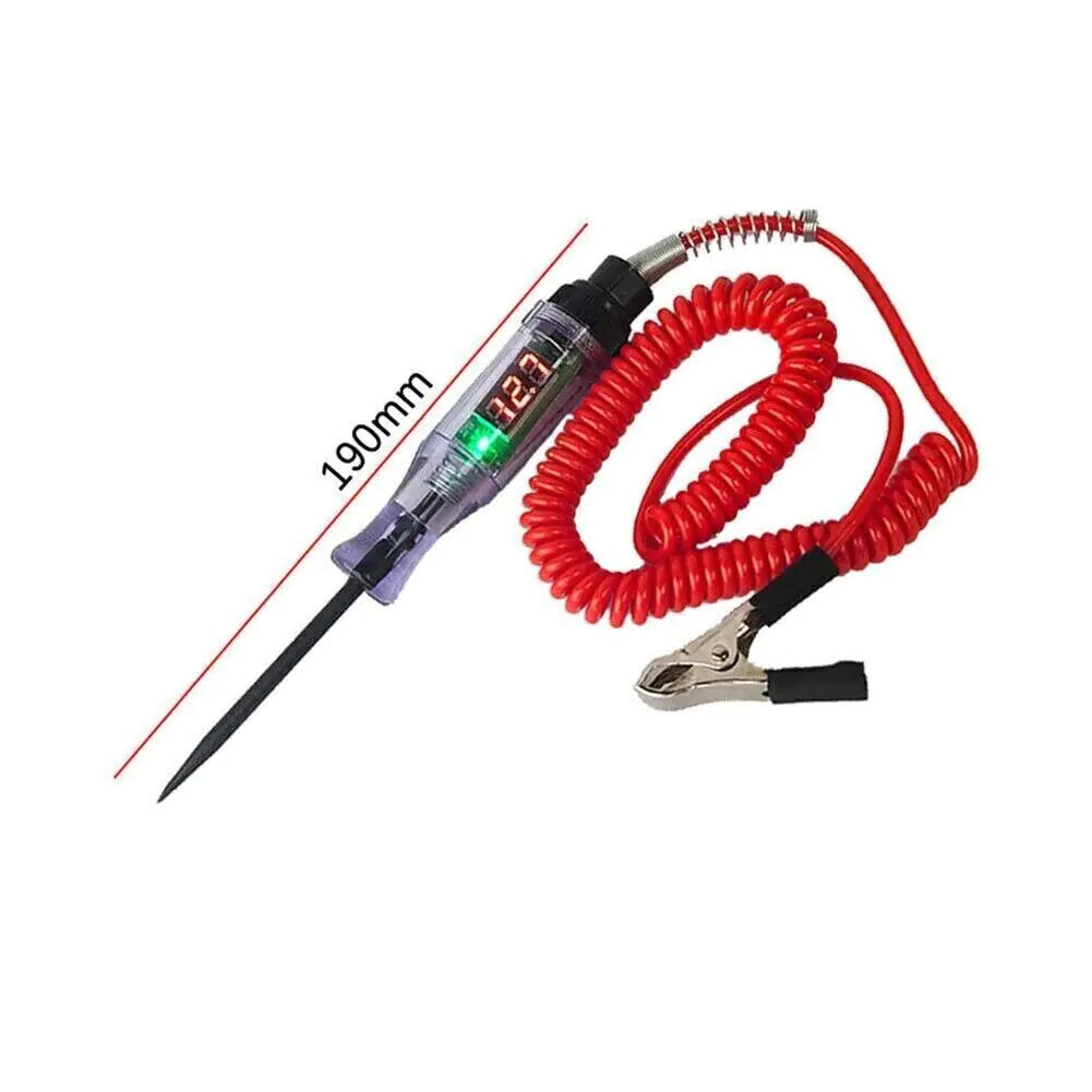 Digital Electric Voltage Circuit Tester for Automotive Use