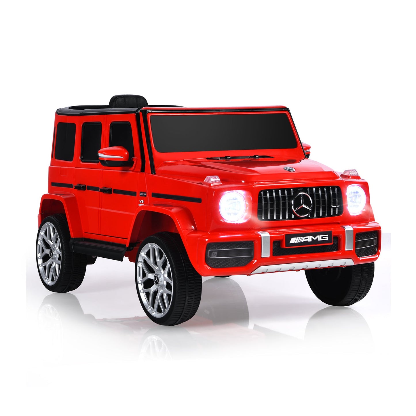 Voiture électrique pour enfants 12V Mercedes-Benz G63 - Rouge