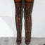 Bottes Élégantes Au-Delà Du Genou Pour Femmes