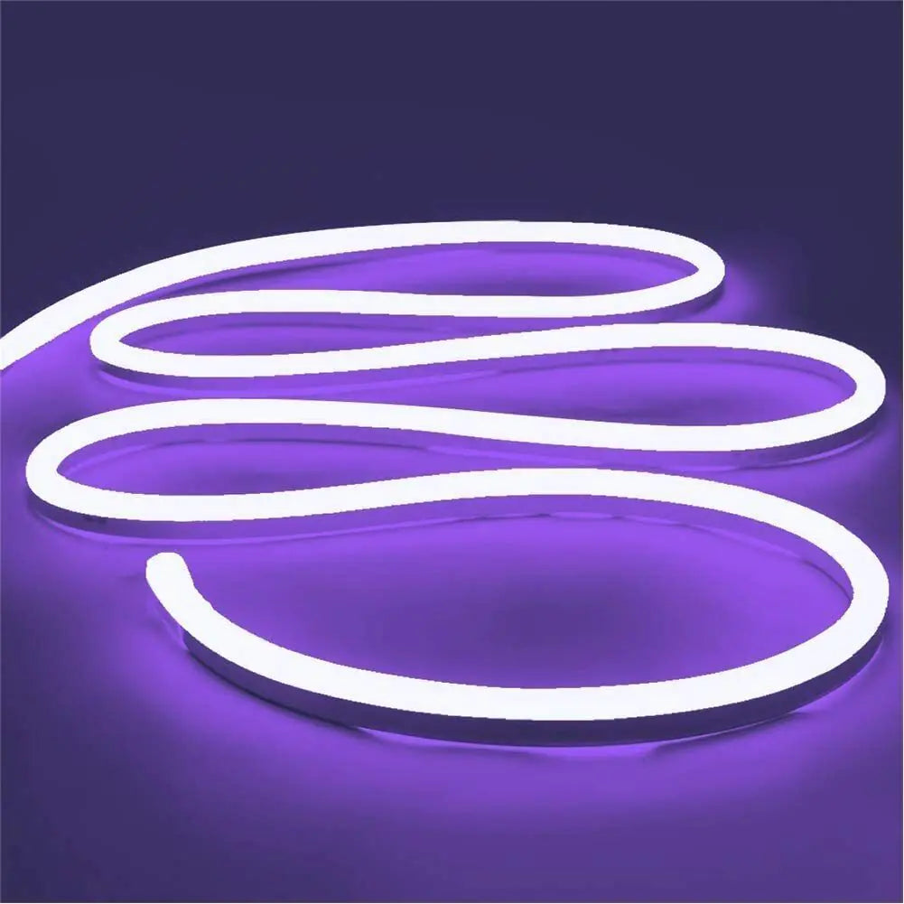 Lumières de corde néon LED flexibles - Tube en silicone étanche