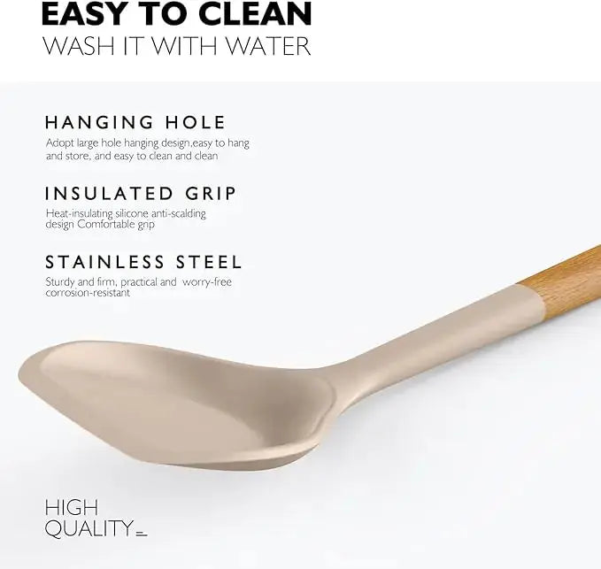 Premium Large Silicone Cooking Utensils Set