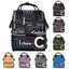 Personalized Large Capacity Diaper Bag - Custom Backpack